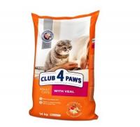 CLUB 4 PAWS PREMIUM (телятина) в зоомагазине Лепшы Сябар