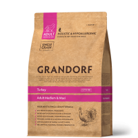 Grandorf DOG Adult Medium & Maxi (индейка) в зоомагазине Лепшы Сябар