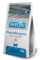 Farmina Vet Life Hypoallergenic Cat (свинина, картофель) в зоомагазине Лепшы Сябар