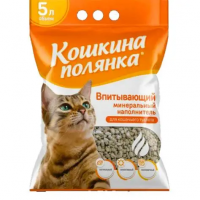 "Кошкина полянка" на основе цеолита в зоомагазине Лепшы Сябар