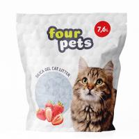 Four Pets силикагелевый (клубника) в зоомагазине Лепшы Сябар