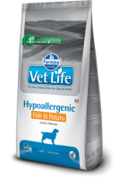 Farmina Vet Life Dog Hypoallergenic (рыба, картофель) в зоомагазине Лепшы Сябар