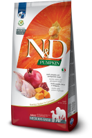 Farmina N&D GF Pumpkin Adult Medium & Maxi (тыква, перепел, гранат) в зоомагазине Лепшы Сябар
