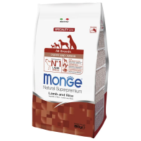 Monge Dog Speciality Puppy&Junior All Breeds (ягненок, рис) в зоомагазине Лепшы Сябар