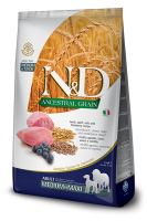 Farmina N&D Ancestral Grain Adult Medium & Maxi (ягненок, черника) в зоомагазине Лепшы Сябар