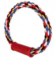 Игрушка "TRIXIE" "DENTAfun" Кольцо с ручкой в зоомагазине Лепшы Сябар