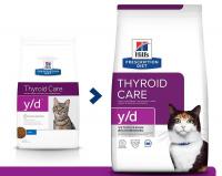 Hill's Prescription Diet y/d Thyroid Care в зоомагазине Лепшы Сябар