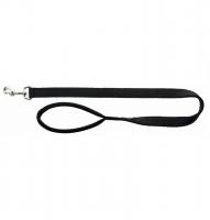 Поводок TRIXIE Premium Leash, черный в зоомагазине Лепшы Сябар