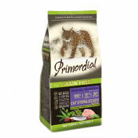 Primordial Cat Adult Neutered Turkey & Herring (индейка, сельдь) в зоомагазине Лепшы Сябар