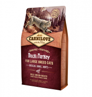 Carnilove for Large Breed Cats (утка, индейка) в зоомагазине Лепшы Сябар