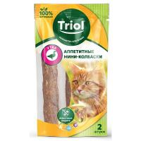 Аппетитные мини-колбаски из утки, 7 г (2 шт/уп.)  в зоомагазине Лепшы Сябар