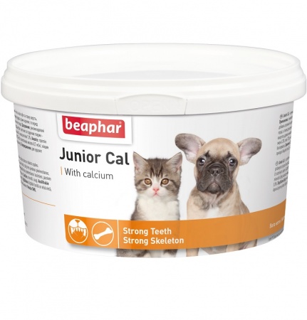 Beaphar минеральная смесь Junior Cal, 200 г в зоомагазине Лепшы Сябар