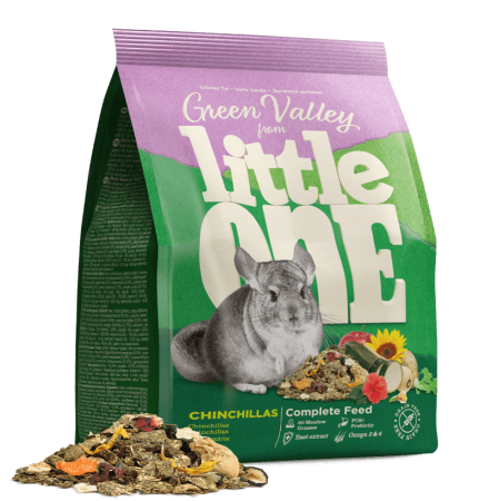 Little One Зеленая долина корм из разнотравья для шиншилл, 750 г в зоомагазине Лепшы Сябар
