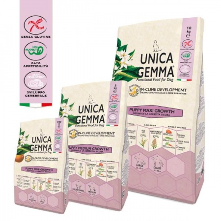 Unica Gemma Growth Puppy Medium в зоомагазине Лепшы Сябар