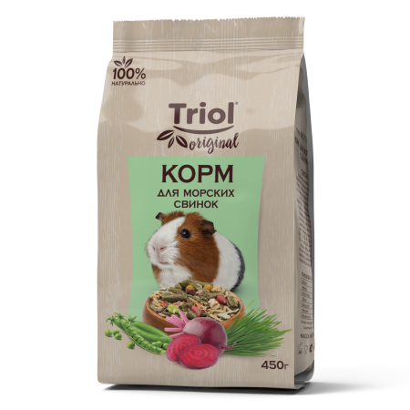 Triol Original Корм для морских свинок, 450 г  в зоомагазине Лепшы Сябар