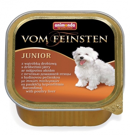Vom Feinsten Junior (печень домашней птицы), 150 г в зоомагазине Лепшы Сябар