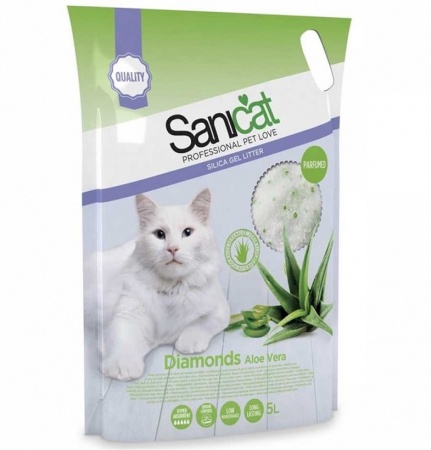 Sanicat Professional Diamonds Aloe Vera в зоомагазине Лепшы Сябар
