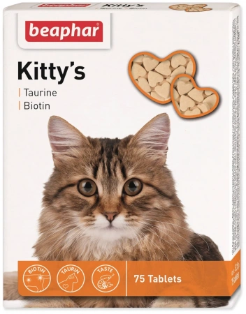 Beaphar Kitty's Taurine-Biotine в зоомагазине Лепшы Сябар